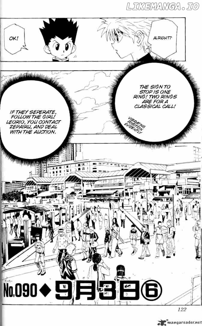Hunter x Hunter, Chapter 90 image 02